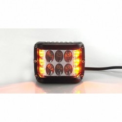 BEYAZ VE TURUNCU ÇAKARLI LED
